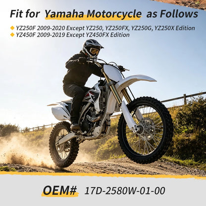Rear Brake Caliper with Pads for Yamaha YZ250F YZ450F (2009–2020)