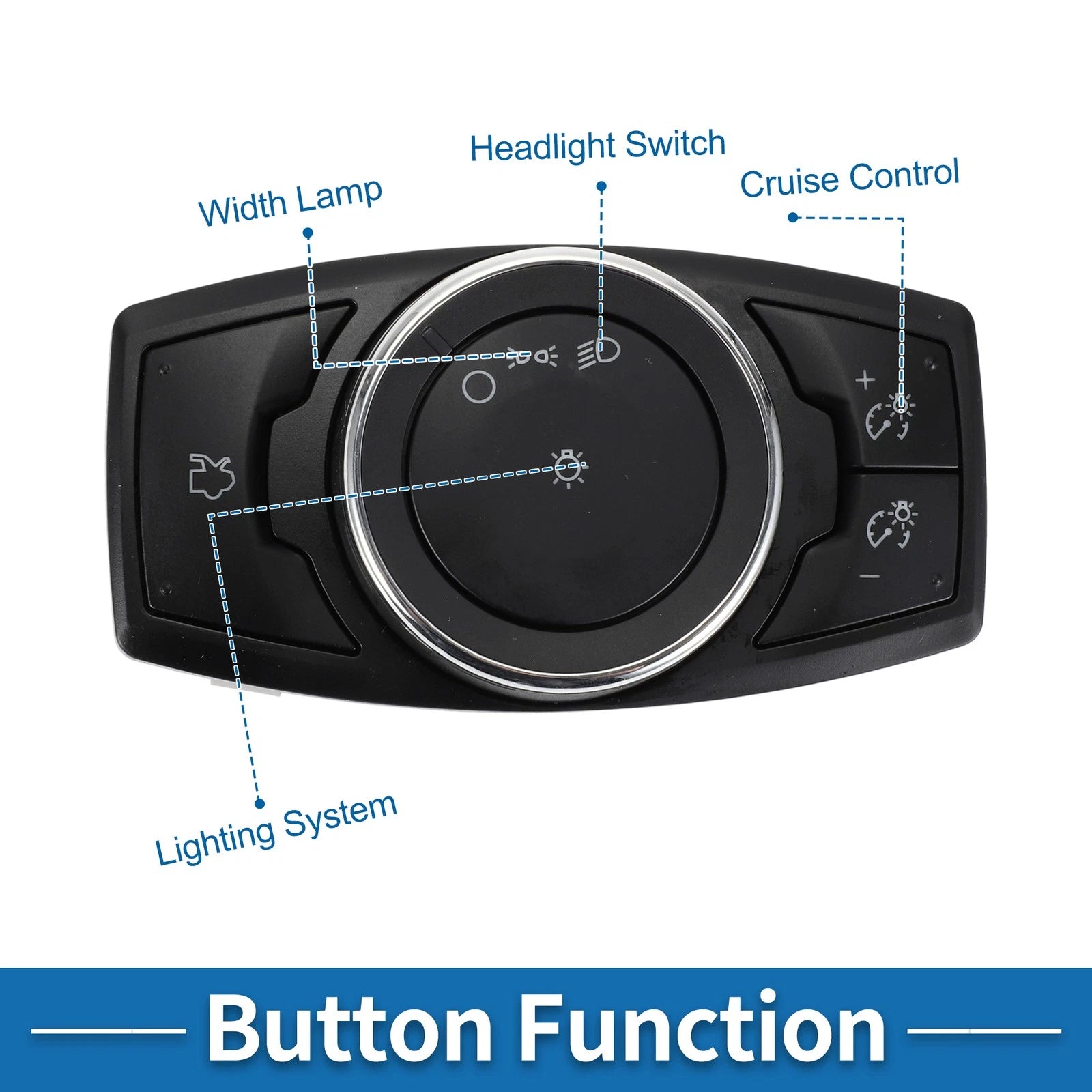 Headlight Switch No.F1EZ11654C/HLS1740 for Ford Focus (2015–2018)
