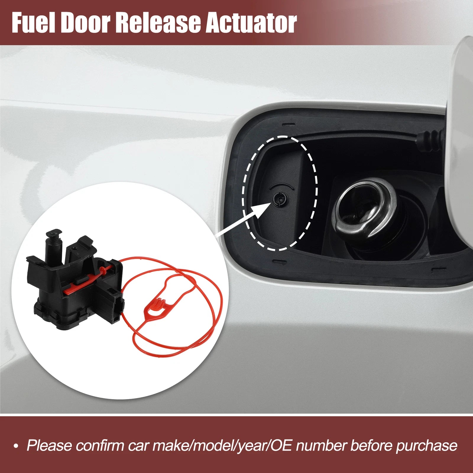 Fuel Door Lock Actuator for Audi A5 S5 A4 (2008–2016)