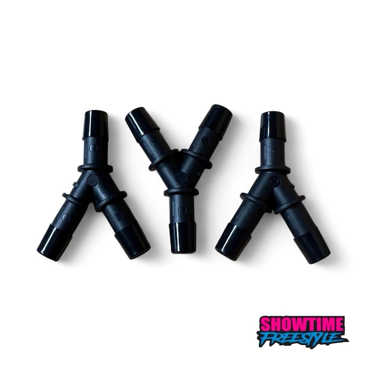 3X 3/8" Hose-Barb Y WYE Connector Fitting for Irrigation System