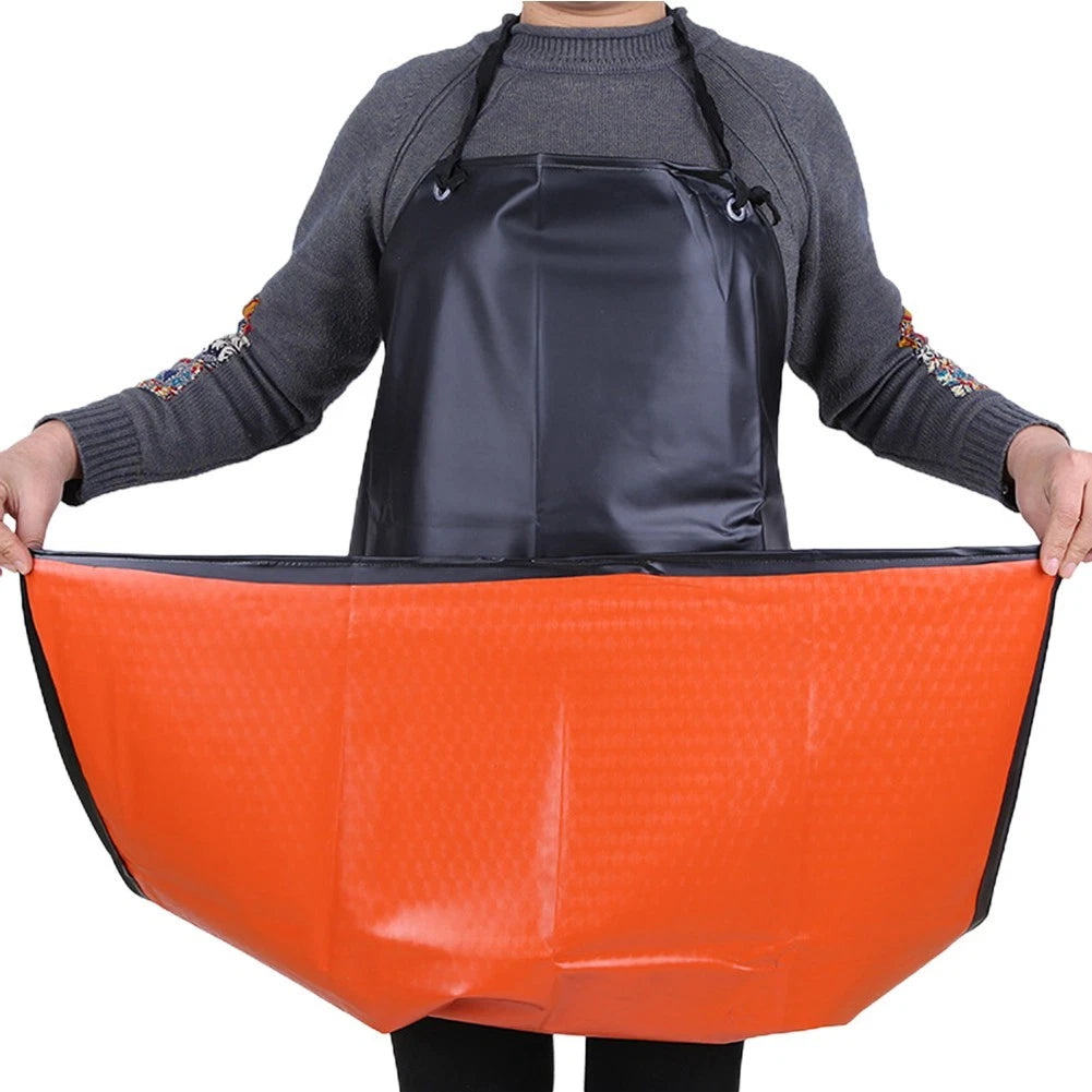 Welding Apron for Automotive Use - Oil-Proof Composite Leather