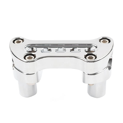 2" Straight Handlebar Riser Top Clamp for Harley Dyna Touring Road Glide Chrome