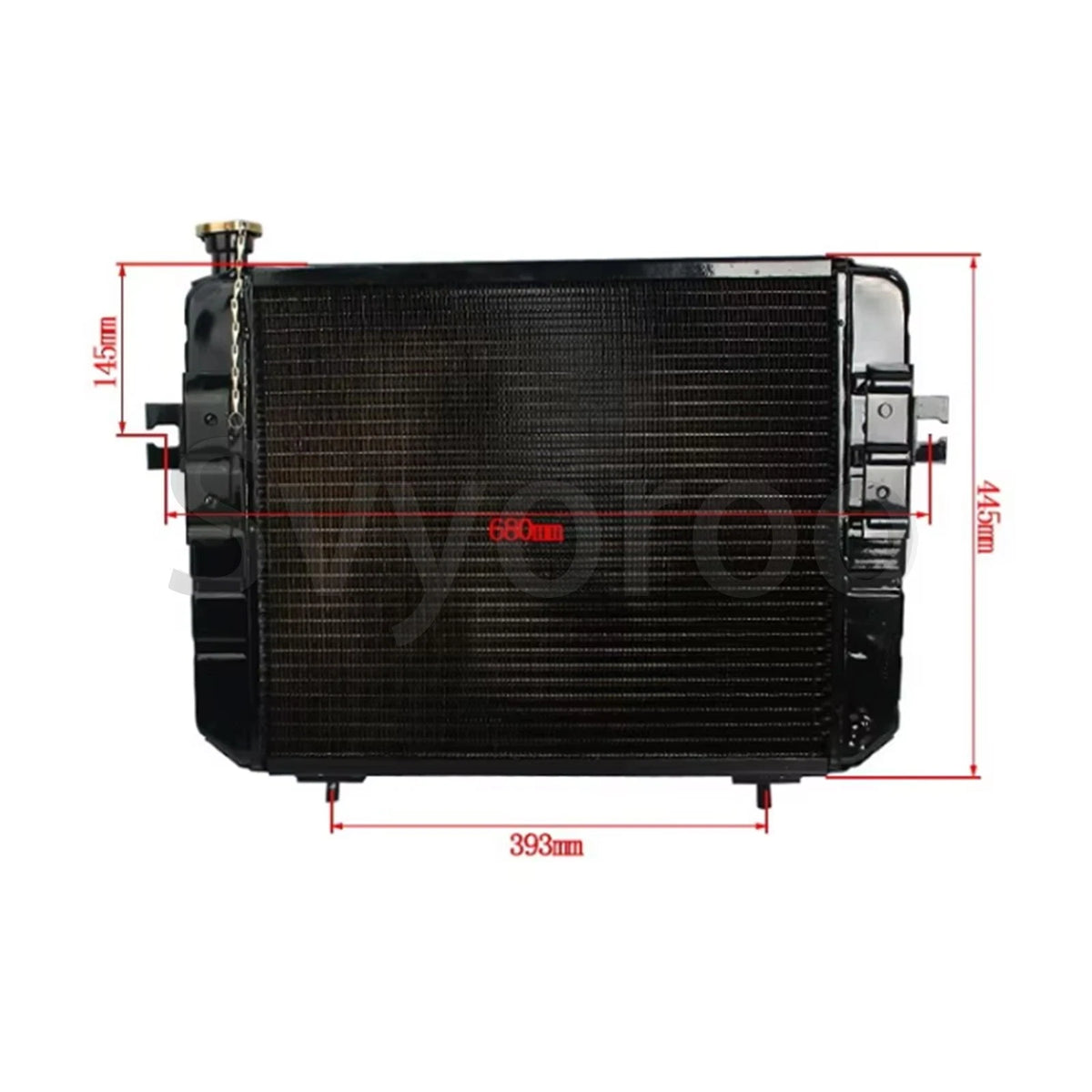 Radiator for Mitsubishi S4S Engine Forklift (21400-30T11, 2140030T11)