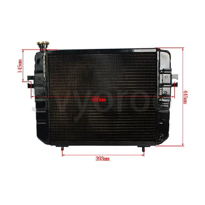 Radiator for Mitsubishi S4S Engine Forklift (21400-30T11, 2140030T11)