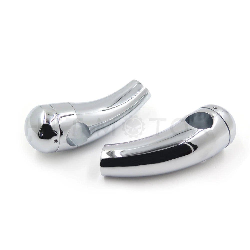 1" Chrome Handlebar Risers for Harley Victory (Cruiser)