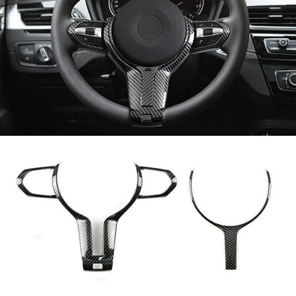 ABS Carbon Steering Wheel Cover Trim for BMW F Chassis (2012–2020)