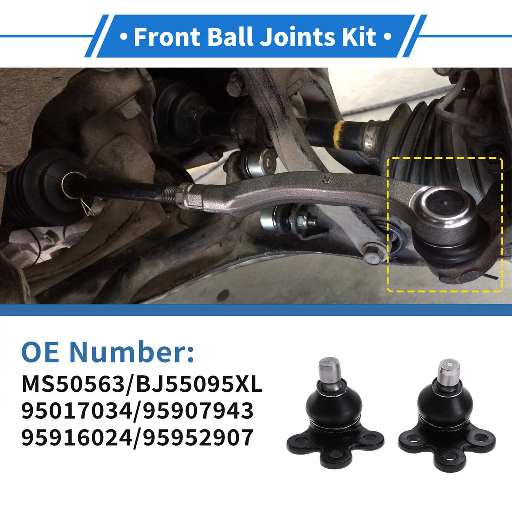 2 Pcs Front Upper Ball Joints for Buick Encore (2013–2022) Replacement