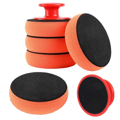 5X Car Wax Applicator Sponges with Handles for Polishing and Buffing