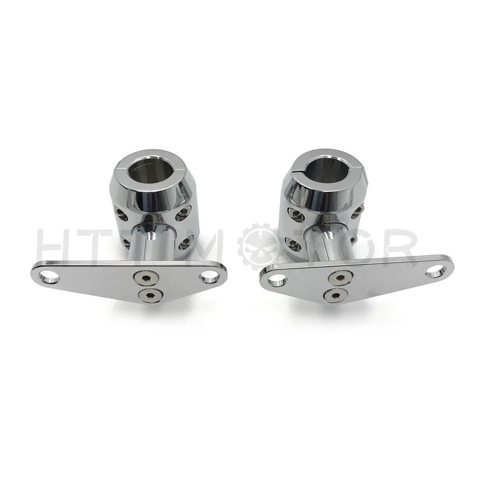 Chrome Springer Front Set with Fender Tabs for Harley Chopper XL (8 Over)