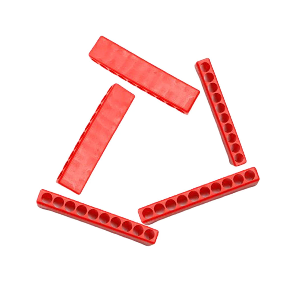 5X Bit Holder 10 Hole 1/4" Hex Shank for Screwdriver Storage