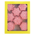 8 Piece Snowflake Cookie Molds Baking Cutters for Holiday Baking