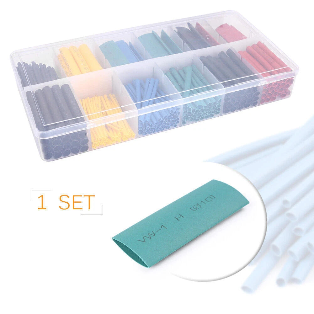 280pcs Heat Shrink Tubes Sleeve Wire Wrap Assortment Kit