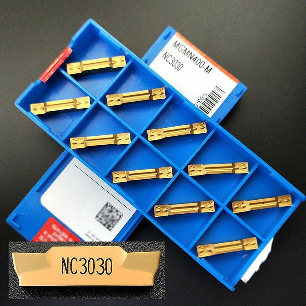 10 Pcs Grooving Blade MGMN400-M NC3030 for Machining