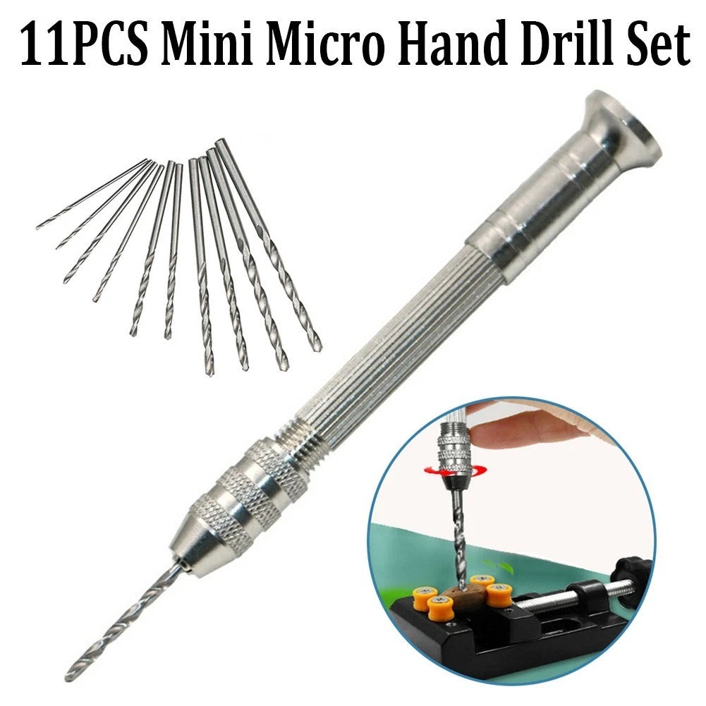 Hand Drill Chuck for (10pcs Drill Aluminum)