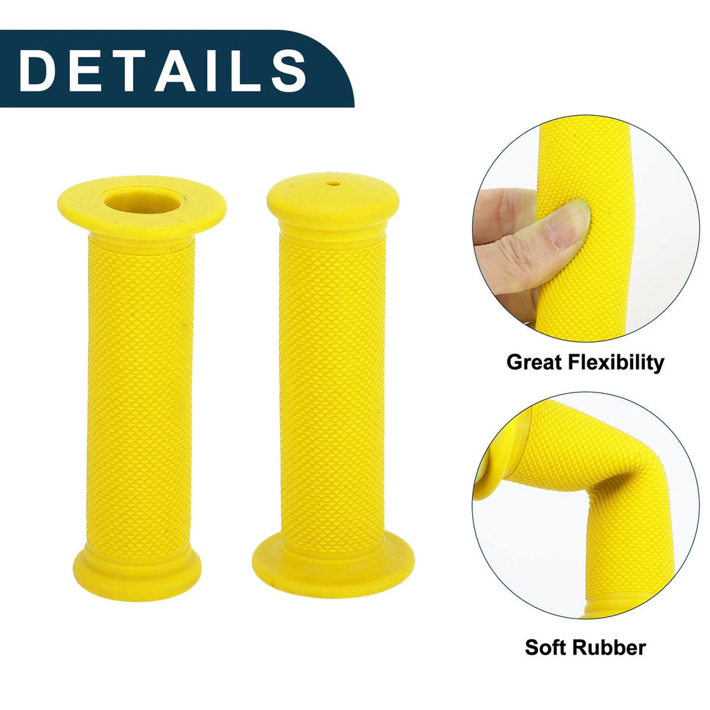 Bike Handlebar Grip Cover 117mm Soft End Grips Protector for MTB (Pair)