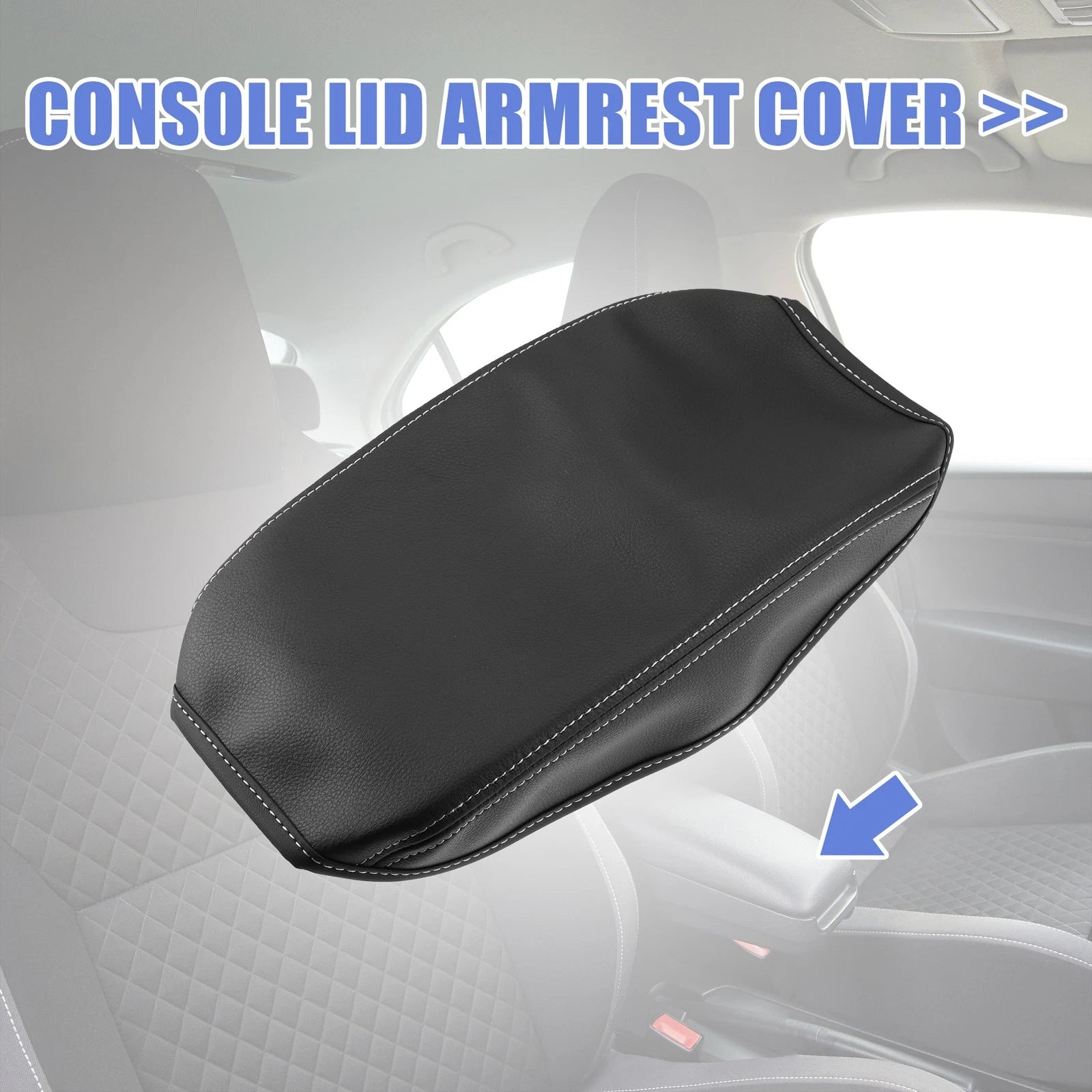 Car Center Console Lid Armrest Cover Replacement for Subaru Forester 2019-2021