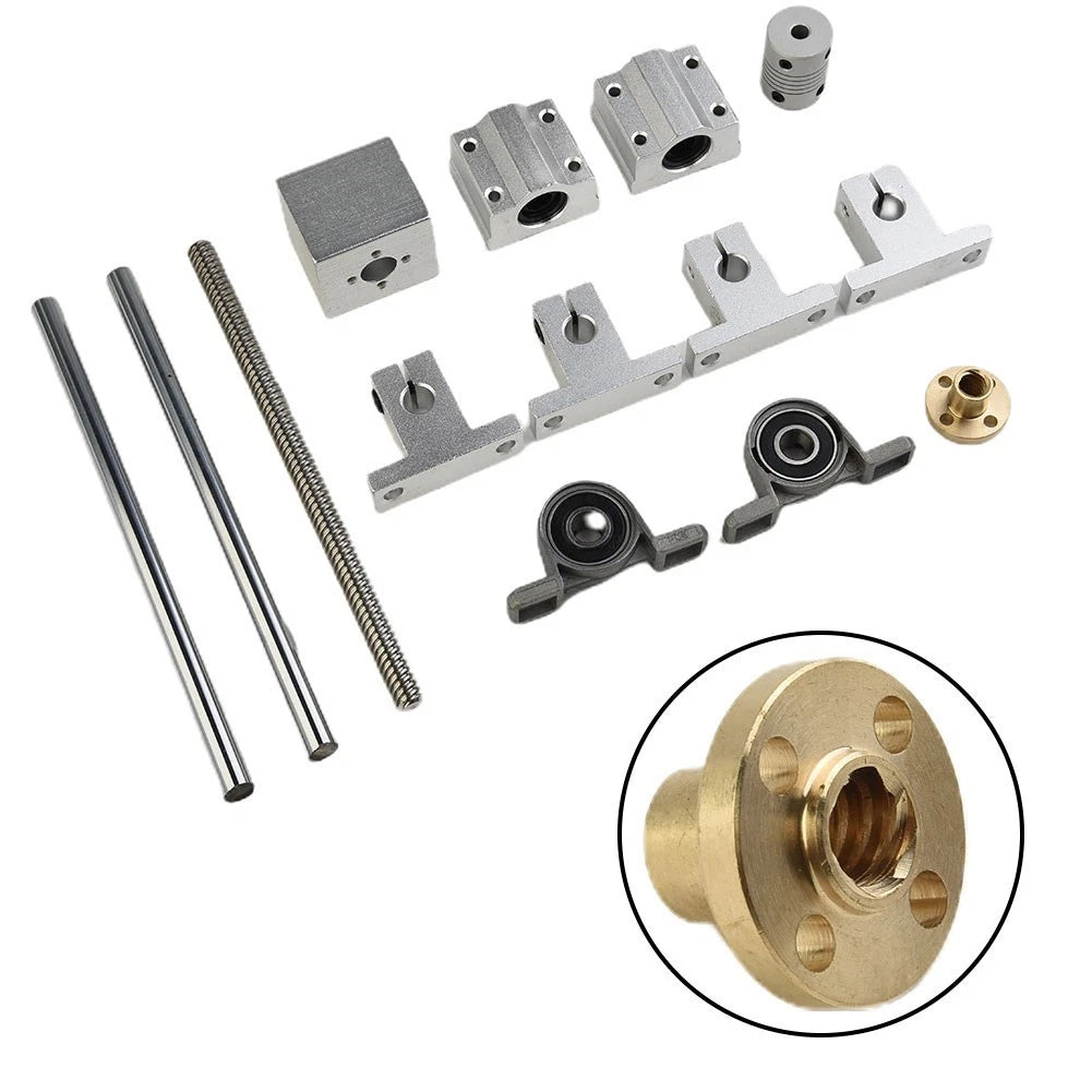 Linear Guide Replacement Shafts Pillars Set 42x32x11mm