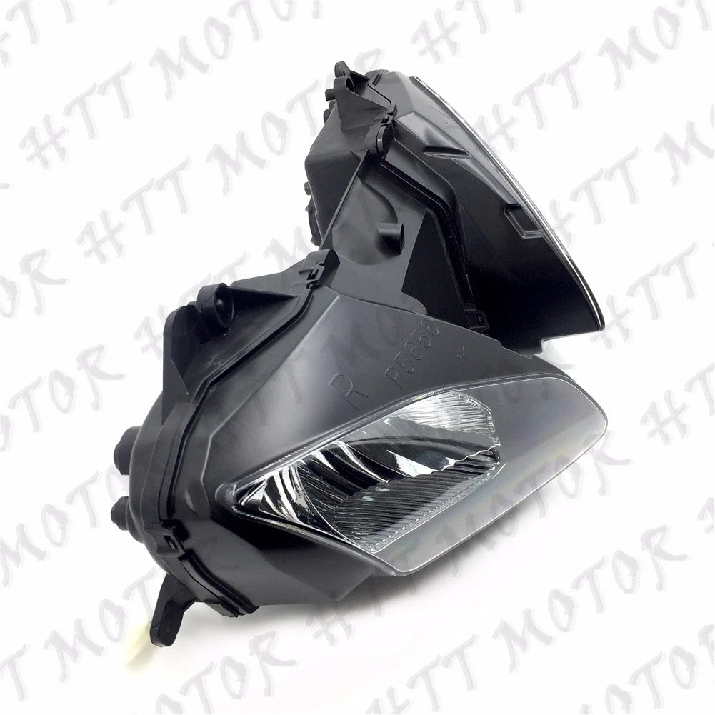 Front Black Headlight Lamp for Yamaha YZF-R6 (2006–2007)