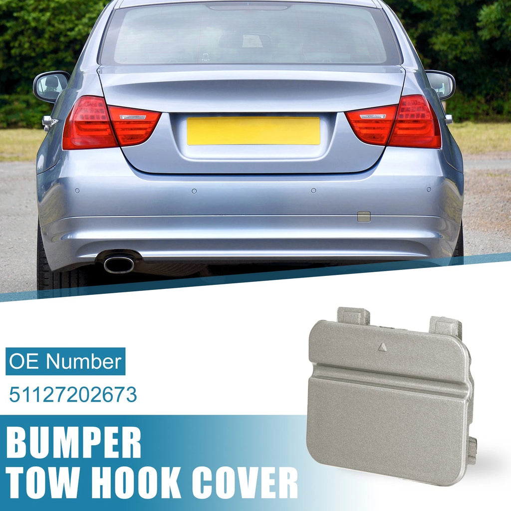 Tow Hook Cover Rear Replacement for BMW 3 Series E90 E91 (2009–2012)