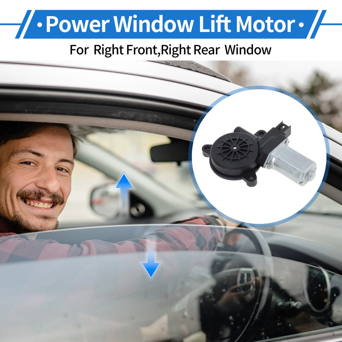 Power Window Regulator Lift Motor Replacement for Mazda CX-5 (2017–2019)