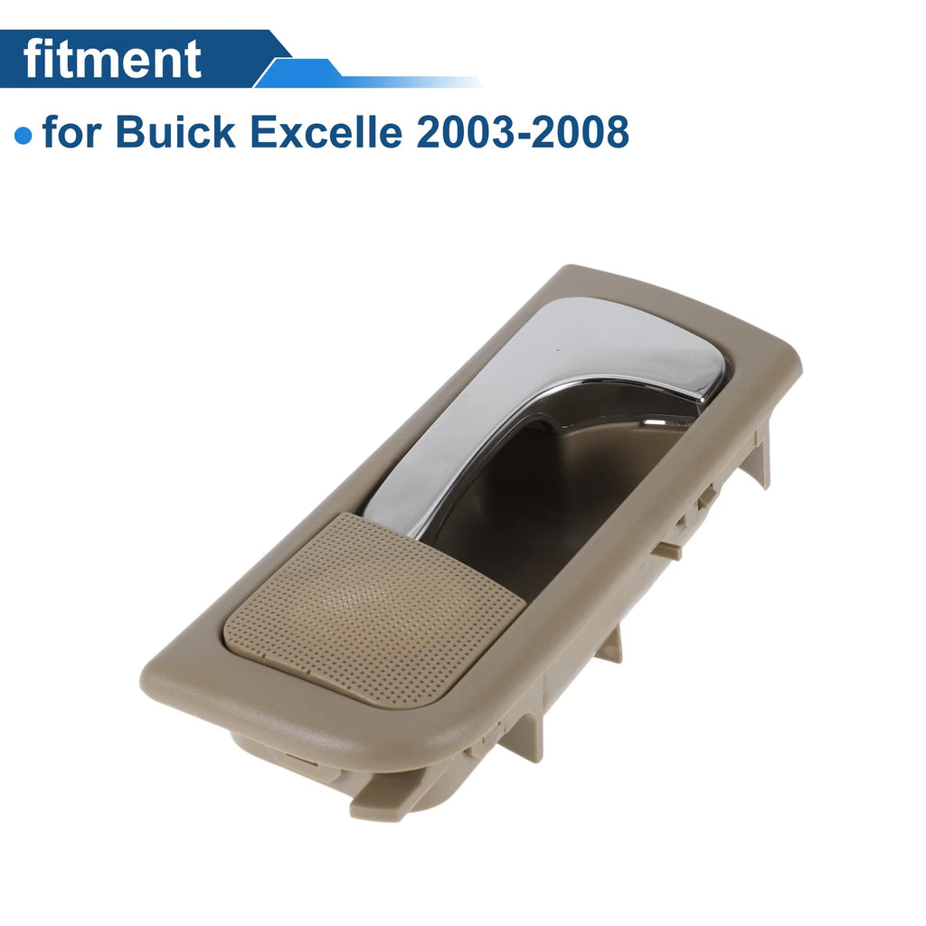 Front Passenger Side Interior Door Handle for Buick Excelle (2003–2008) Beige Chrome