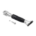 Adjustable Kickstand Foot for Motorcycle Universal (All Years) - Silver