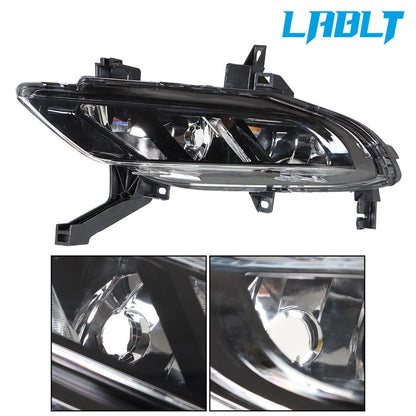 Set of 2 Front Fog Light Lamps Assembly for Nissan Maxima (2016–2019)