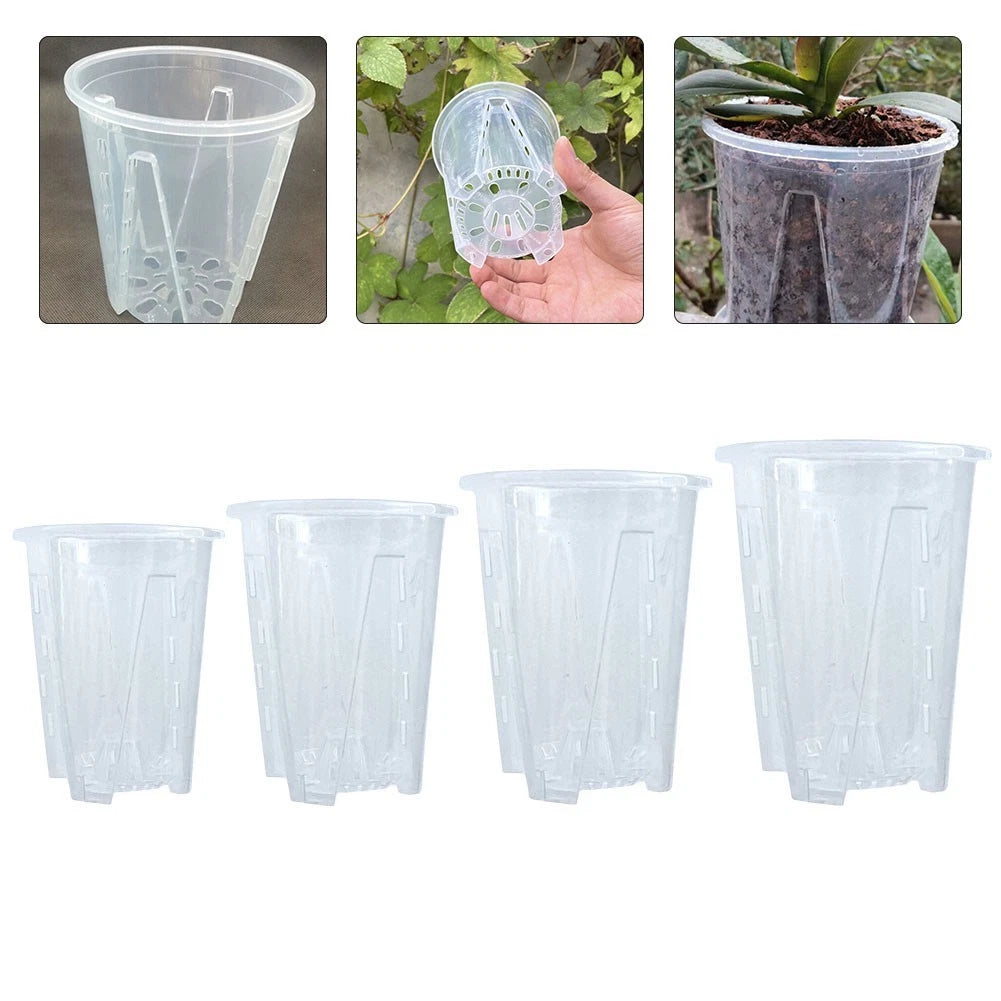 16cm Plastic Flower Pot for Home Balcony