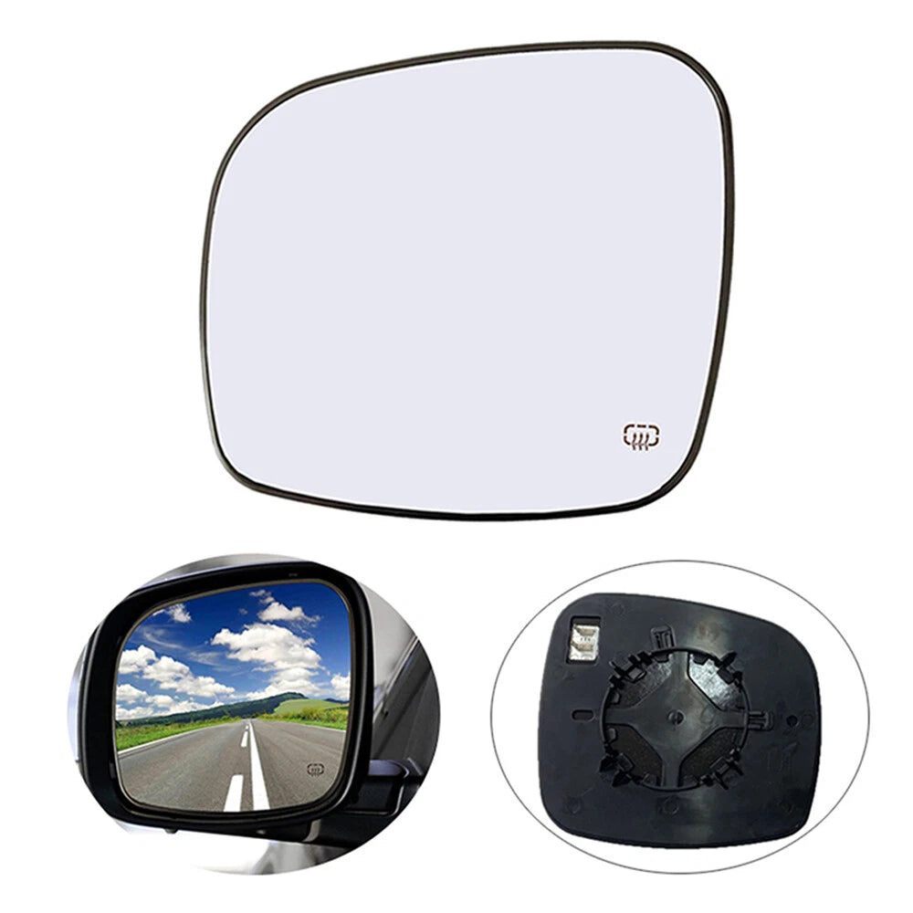 Left Rear View Mirror Glass 68026177AB for Dodge Grand Caravan (2008–2016)