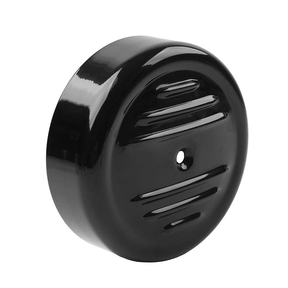 7'' Round Stripe Air Cleaner Cover Black for Harley FXD FLST FXST FLT (2000–2017)