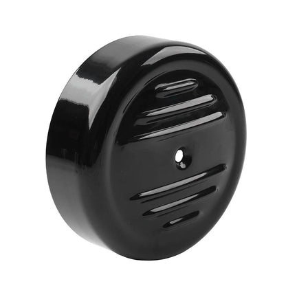 7'' Round Stripe Air Cleaner Cover Black for Harley FXD FLST FXST FLT (2000–2017)