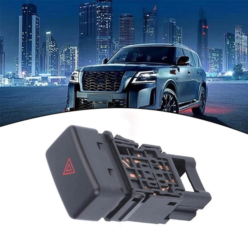 Replacement Hazard Light Switch Button for Nissan Patrol (2000–2023) 25290-VR200, 25290VR200