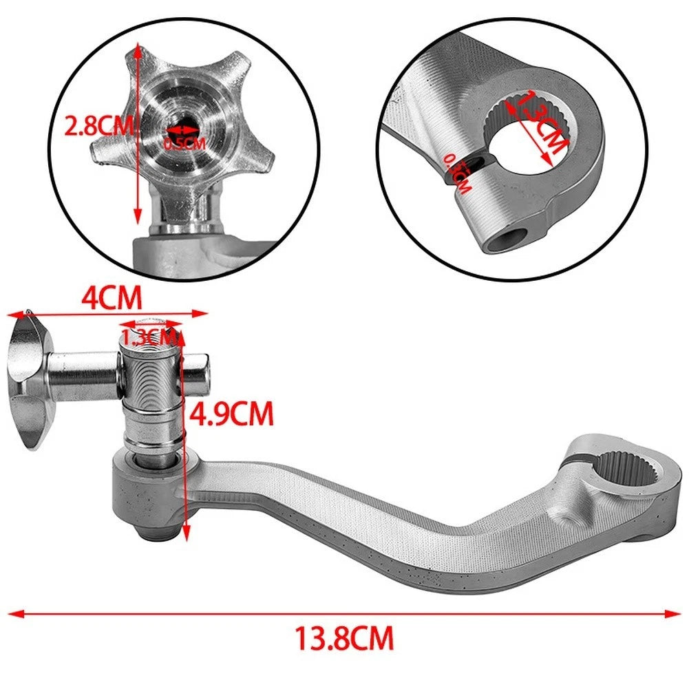 Aluminum CNC Brake Lever Arm for Motorcycles (General Fitment)