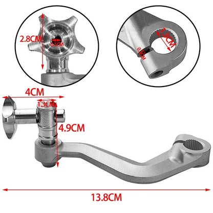Aluminum CNC Brake Lever Arm for Motorcycles (General Fitment)