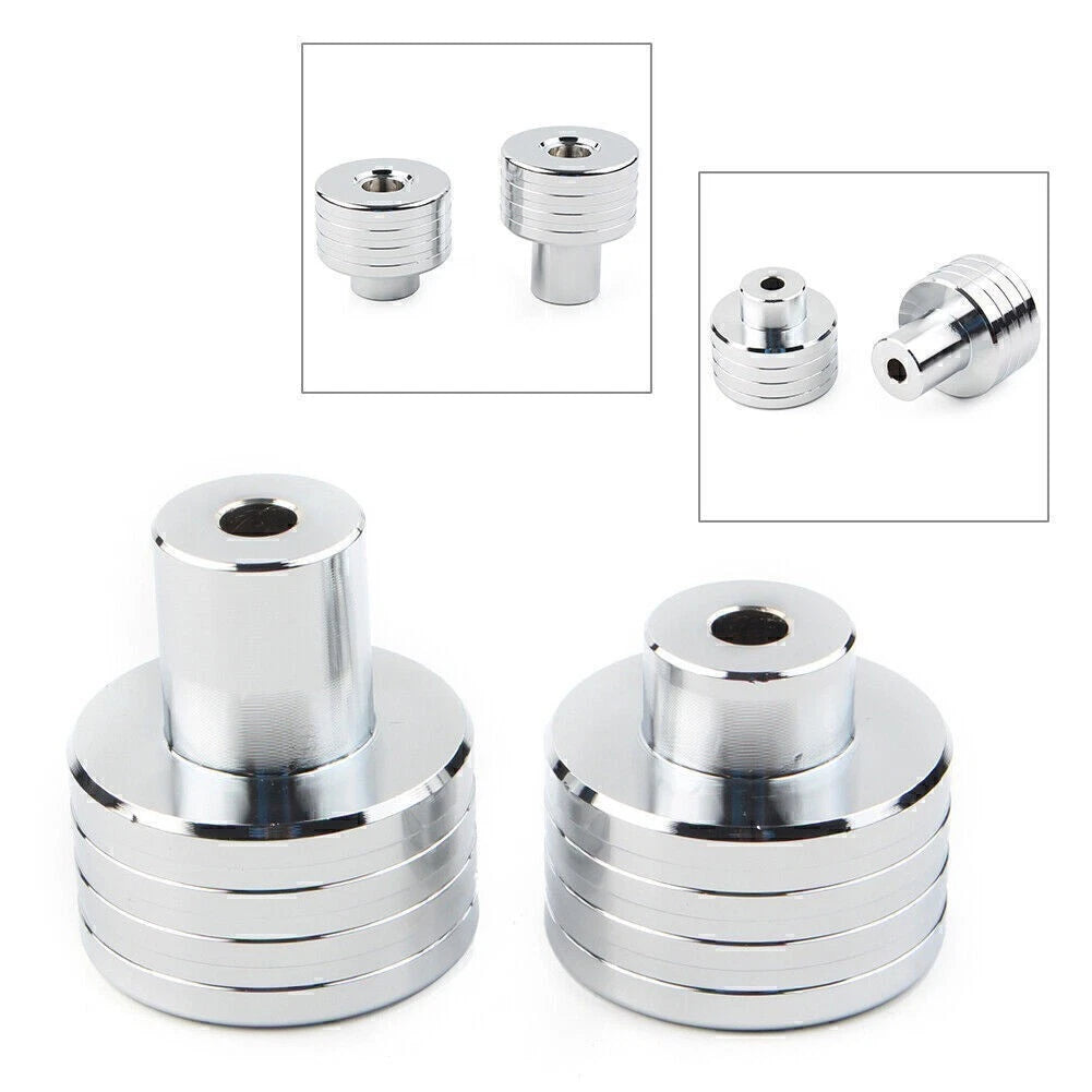 CNC Handle Bar End Plug for Honda Rebel CMX 300 500 (2017–2019) Silver