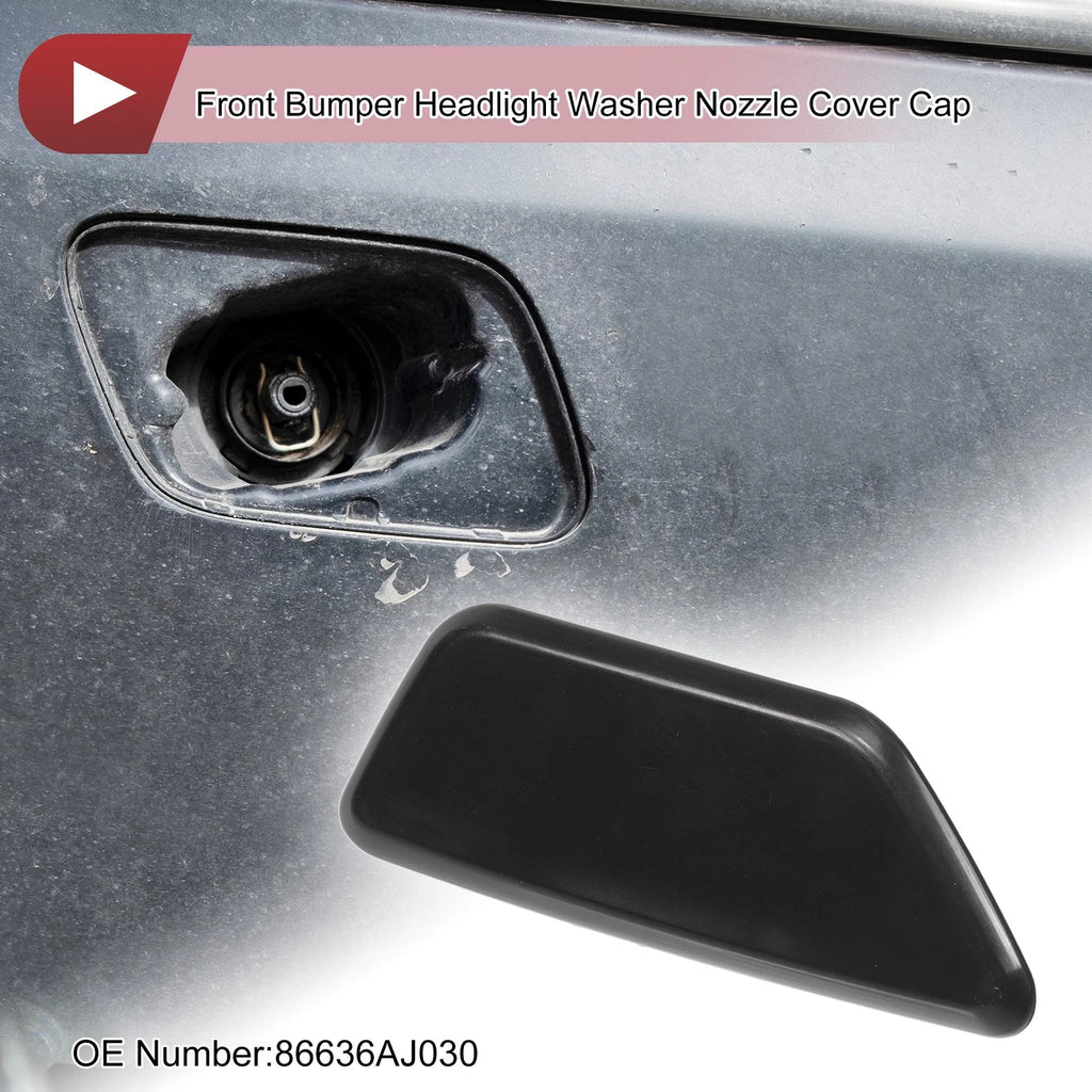 Front Right Washer Nozzle Cover Cap for Subaru Legacy 2010–2014 Unpainted