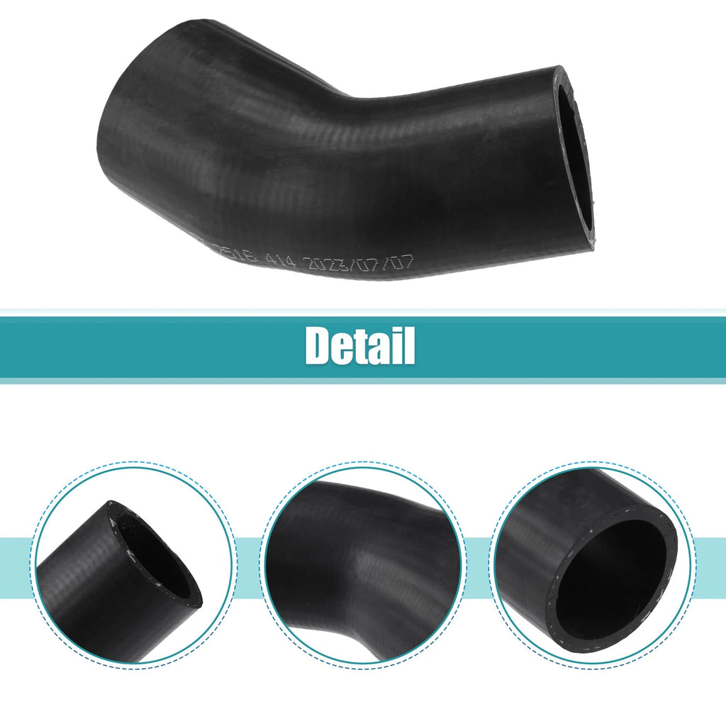 Engine Coolant Hose Replacement Rubber Black for BMW E82 E90 E91 E92 E93 (2007–2013)