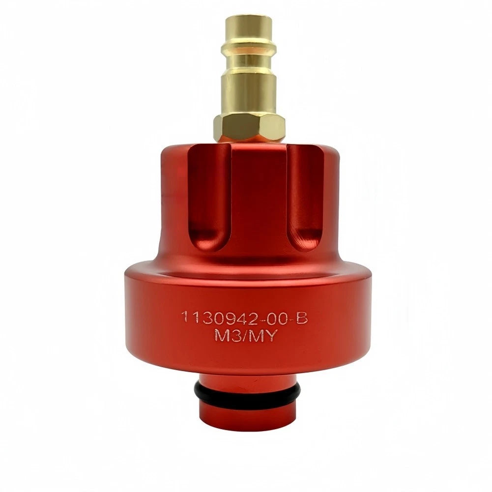 6061 Aluminum Radiator Leak Tester Adapter for Model 3 Y Coolant System