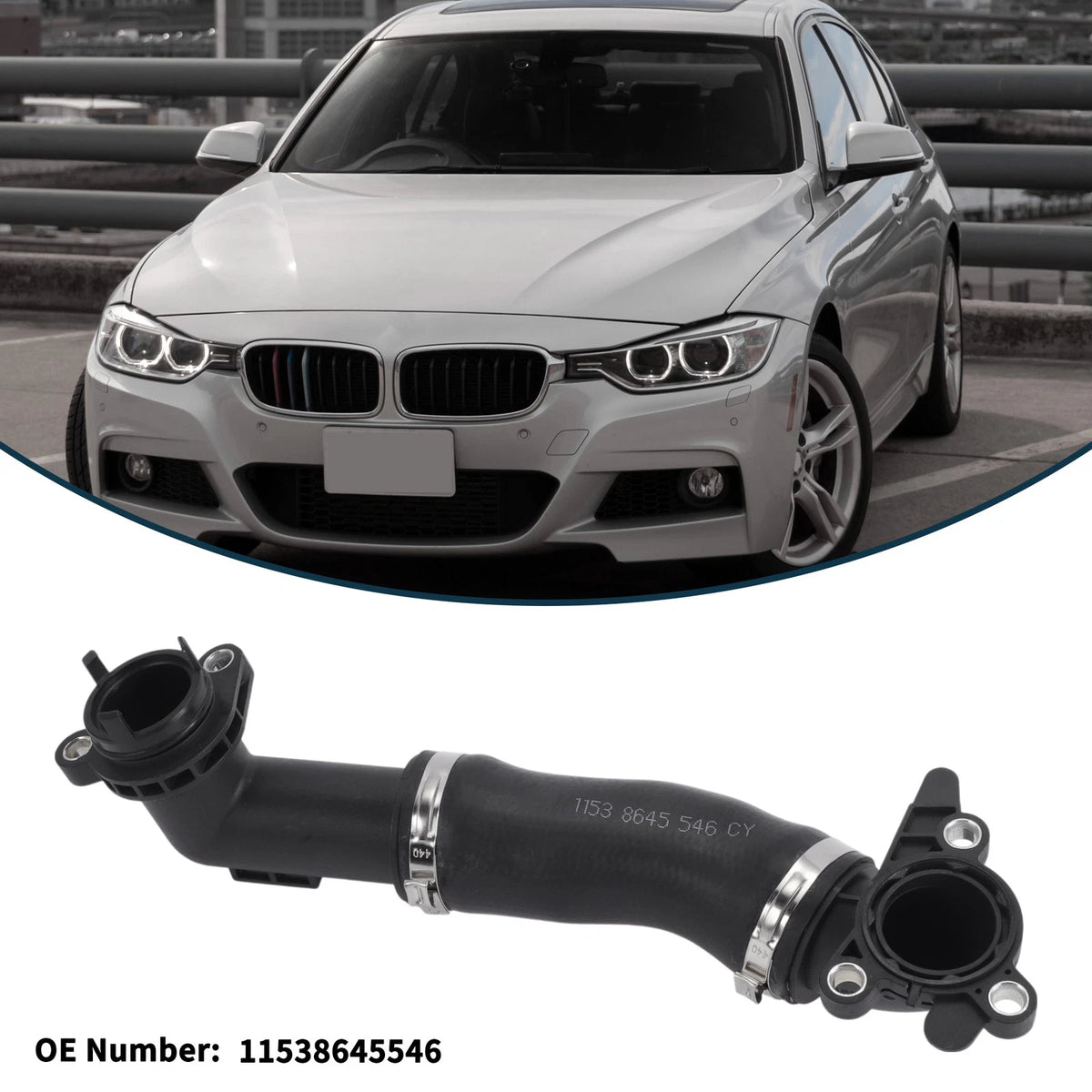 Radiator Hose for BMW 228i Gran Coupe 2021–2024 2.0L Replacement Cooling Tube