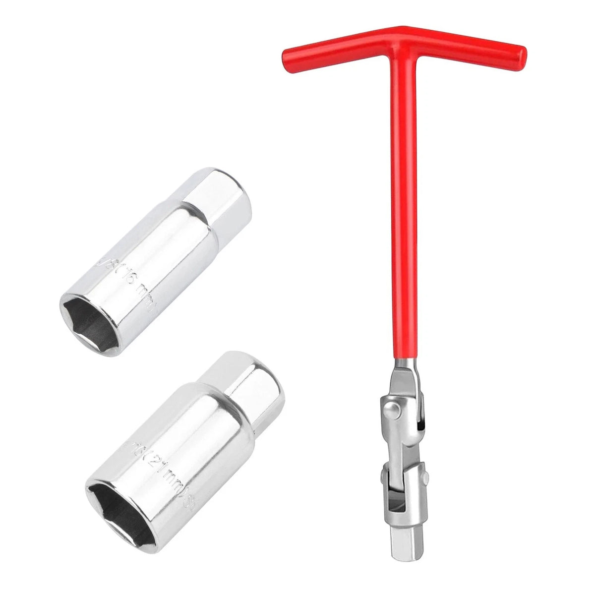 Spark Plug Removal Tool T-Handle Wrench 16mm 21mm for Motorcycle