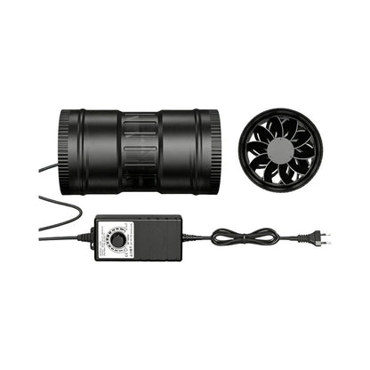 Inline Duct Fan Kit for Small SFor Paces (19.5x10cm)