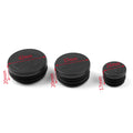 Set of 4 Frame Hole Cover Caps Plugs for BMW R1200GS/LS/ADV (2017–2018) Black