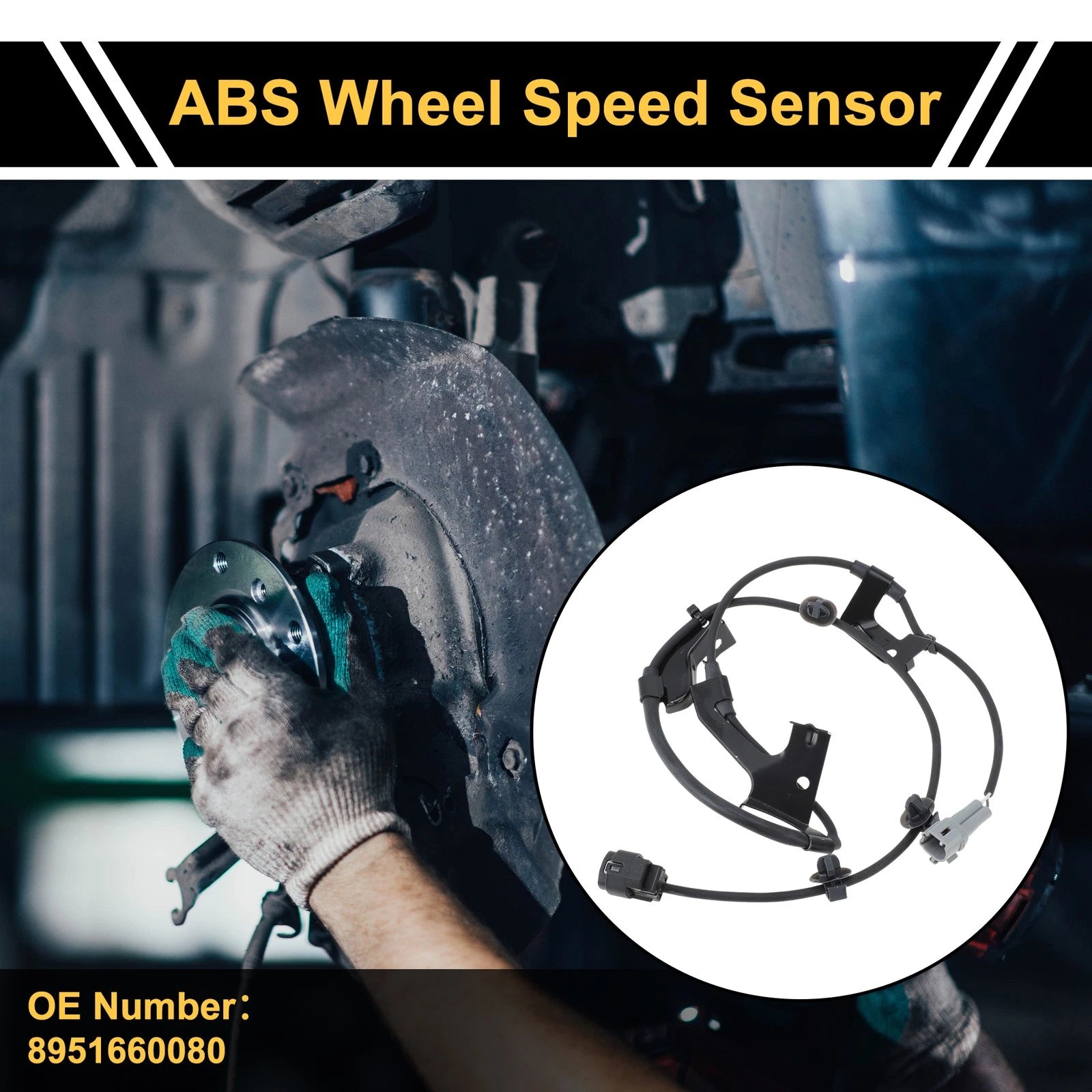 ABS Wheel Speed Sensor Replacement for Toyota FJ Cruiser Front Left (2007–2014)