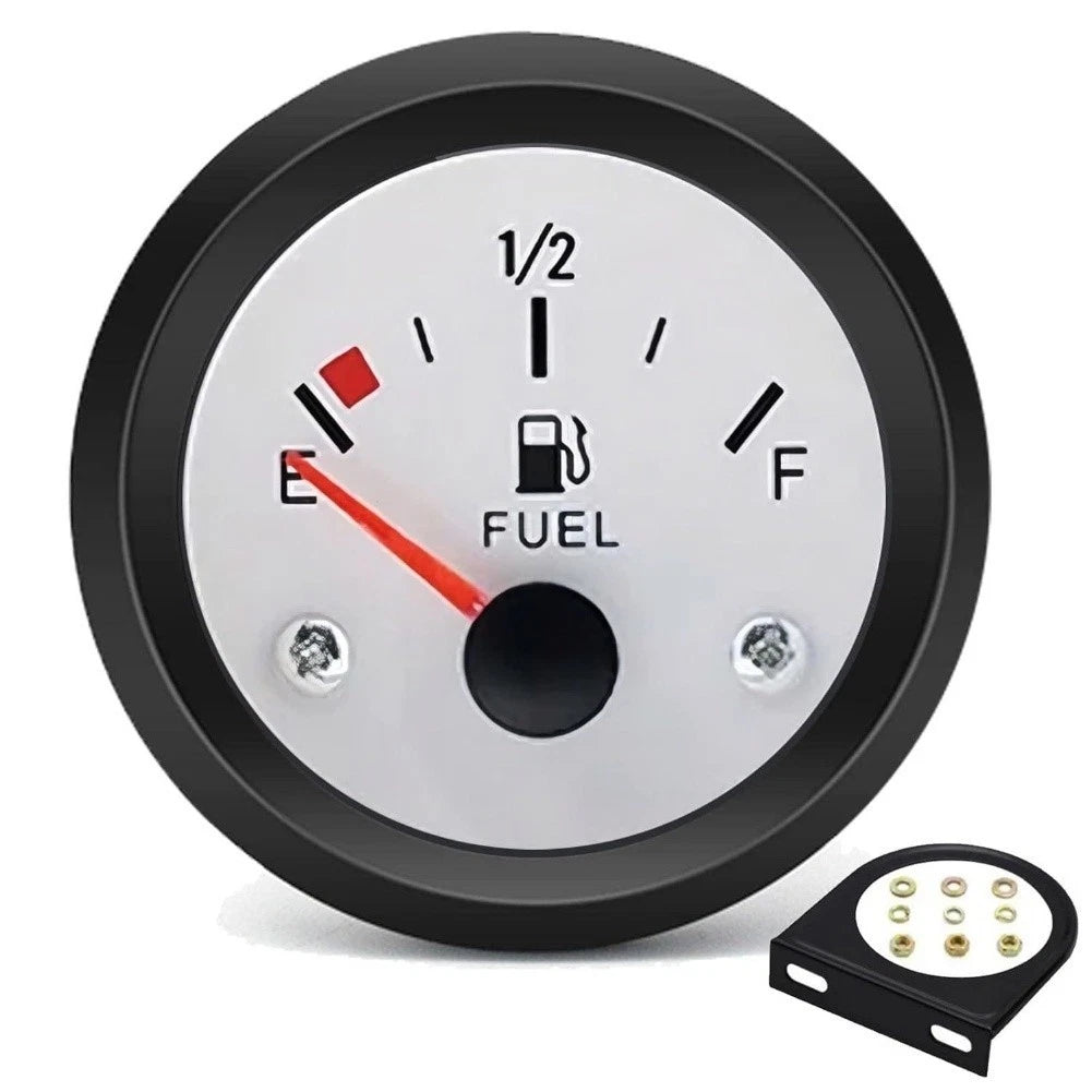 2 Inch 52MM Fuel Gauge for Vehicle Dashboard 12 Volt 4 6 8 Cylinders