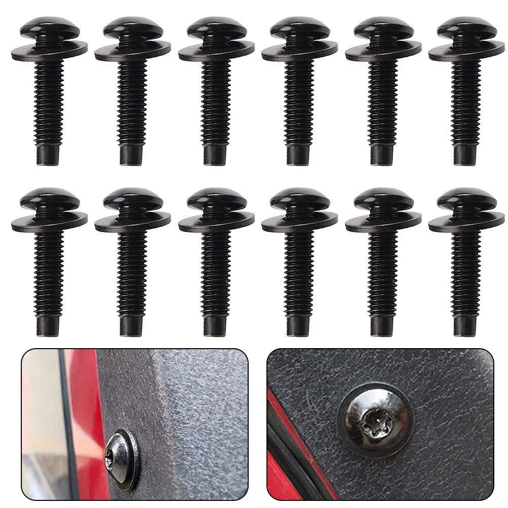 Screws for Jeep Wrangler (2017–2018) Windshield Frame & Light Bar Bracket