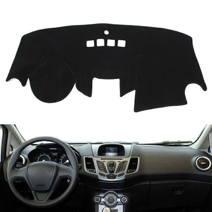 Dashboard Cover for Ford Fiesta (2009–2018) Anti-Slip Matte Carpet