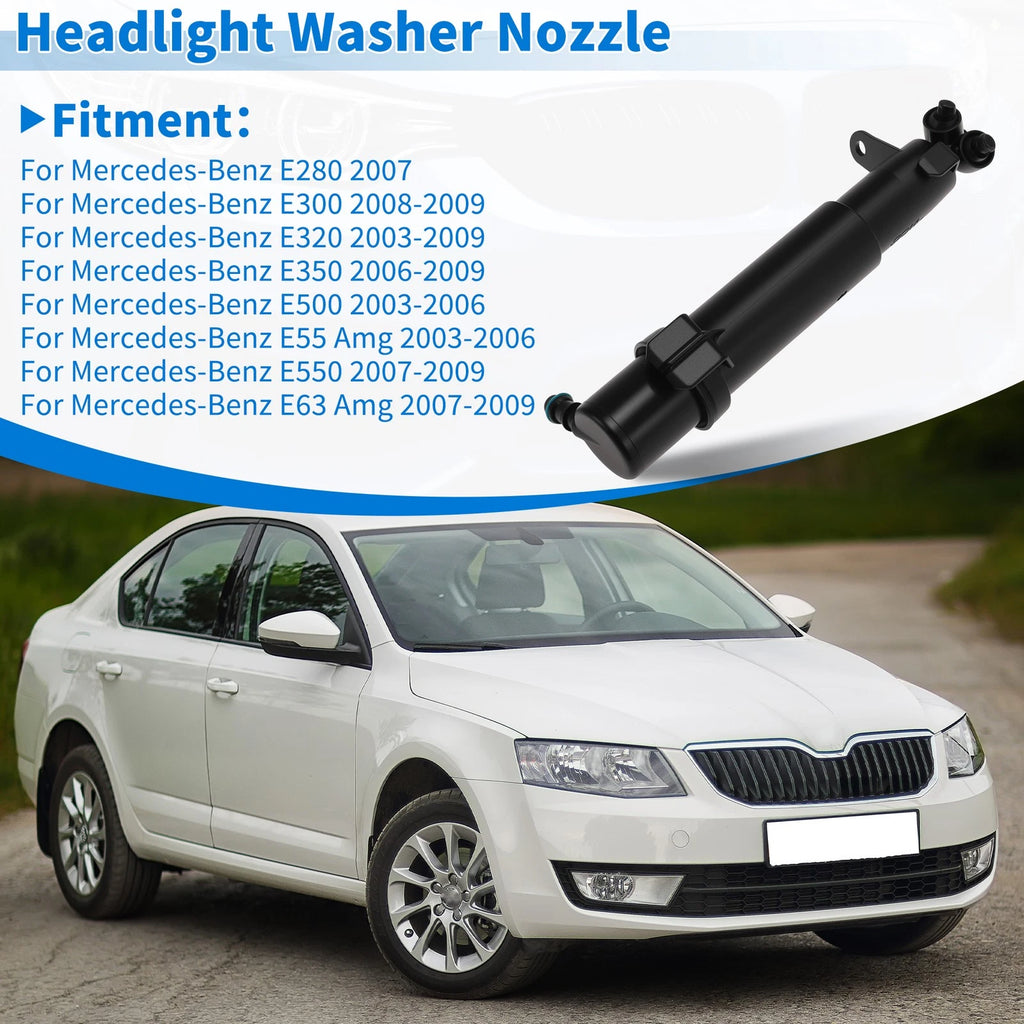 Left Headlight Washer Nozzle for Mercedes-Benz E280 (2007) No.2118600547