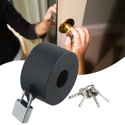 Stainless Steel Door Handle Lock and Knob Lock Out Device for Increased Safety