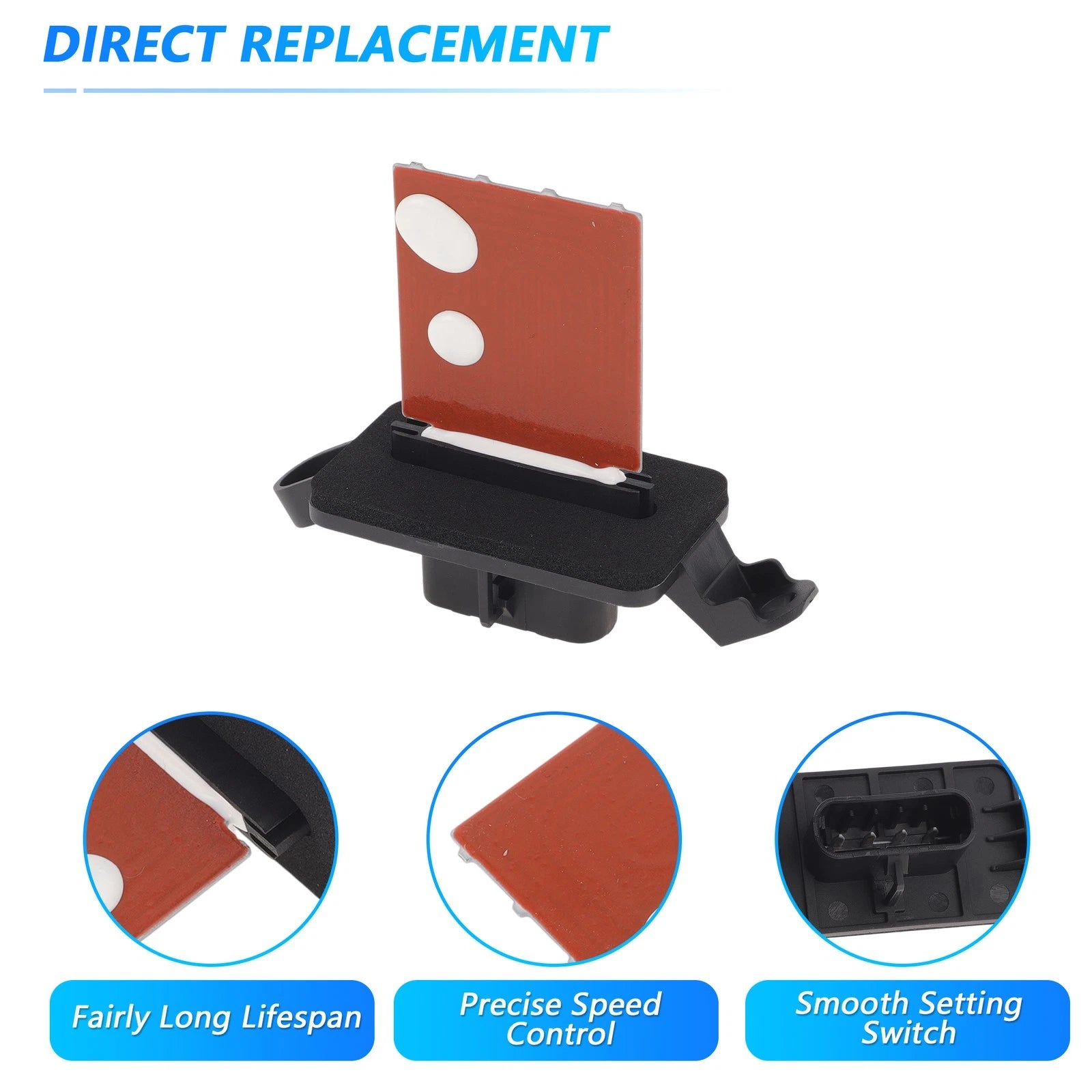 HVAC Blower Motor Resistor Replacement for Chevrolet Malibu (2004–2009)