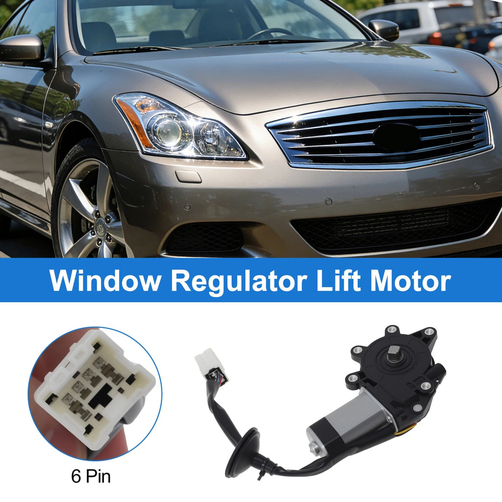 Left Front Power Window Regulator Lift Motor for Infiniti FX35 (2003–2008)